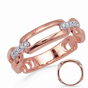 0.08 ctw. ROSE GOLD DIAMOND RING D4797RG