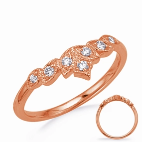 0.12 ctw. ROSE GOLD DIAMOND BAND D4793RG