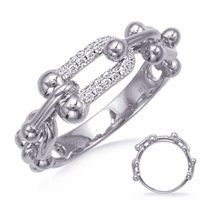 0.13 ctw. WHITE GOLD DIAMOND RING D4819WG