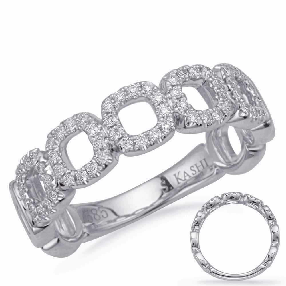 0.23 ctw. PLATINUM DIAMOND FASHION RING D4683-PL