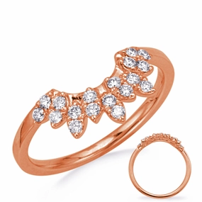 0.26 ctw. ROSE GOLD DIAMOND BAND D4792RG