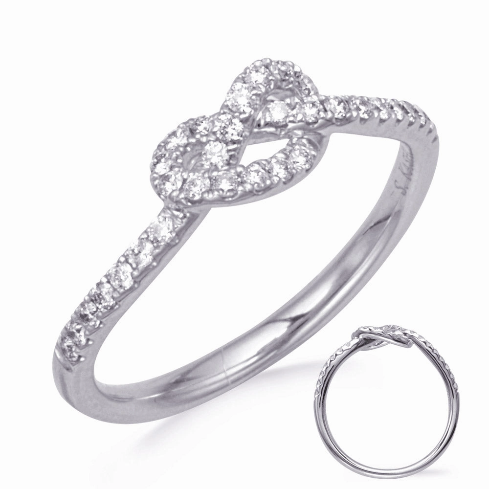 0.28 ctw. WHITE GOLD DIAMOND FASHION RING D4764WG