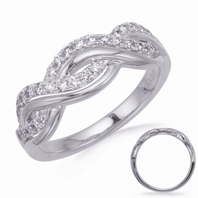0.31 ctw. WHITE GOLD DIAMOND FASHION RING D4708WG