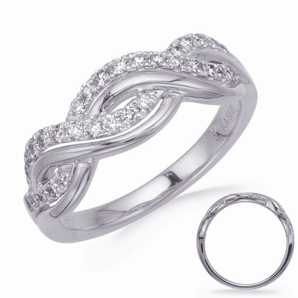 0.31 ctw. WHITE GOLD DIAMOND FASHION RING D4708WG