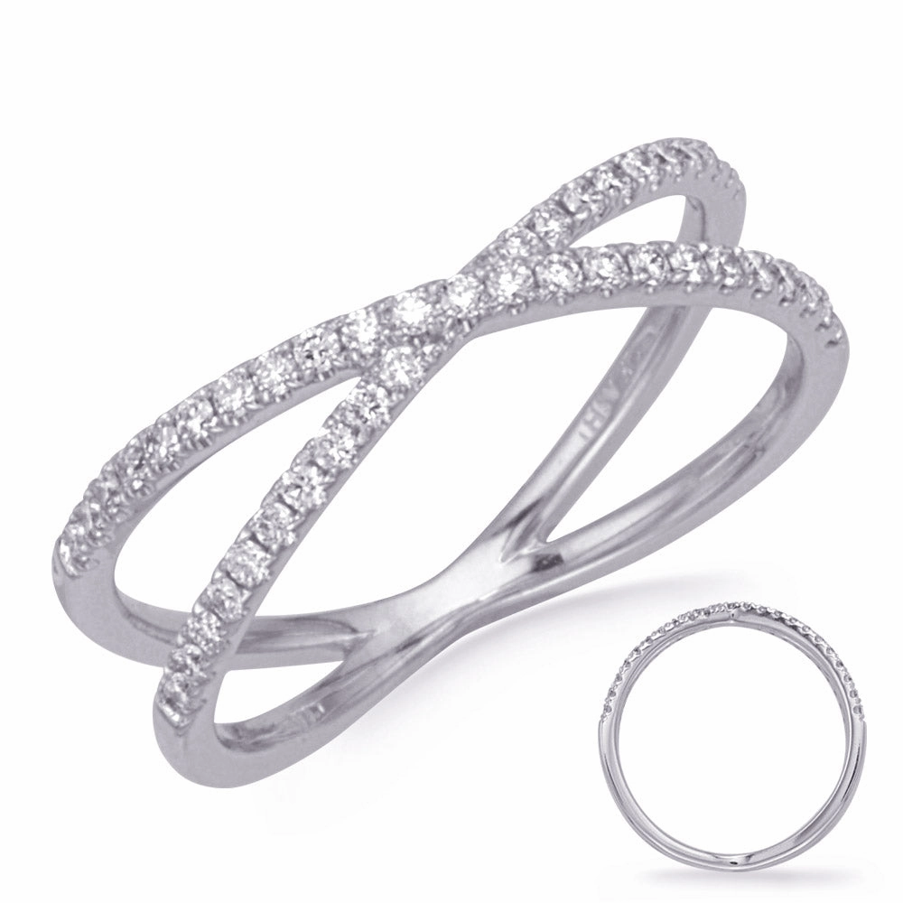0.31 ctw. WHITE GOLD FASHION DIAMOND RING D4784WG