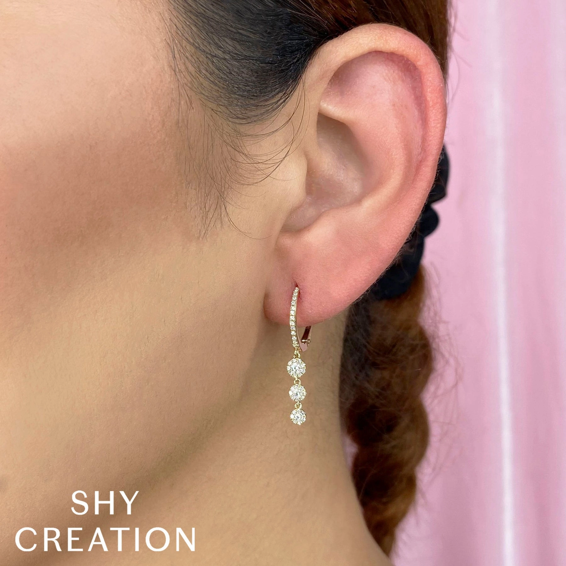 0.32CT DIAMOND EARRING