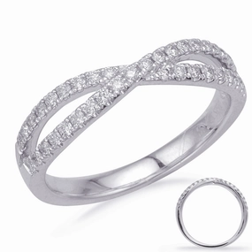 0.33 ctw. PLATINUM DIAMOND FASHION RING D4681-PL