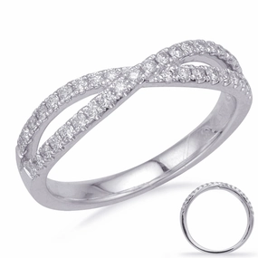 0.33 ctw. WHITE GOLD DIAMOND FASHION RING D4681WG