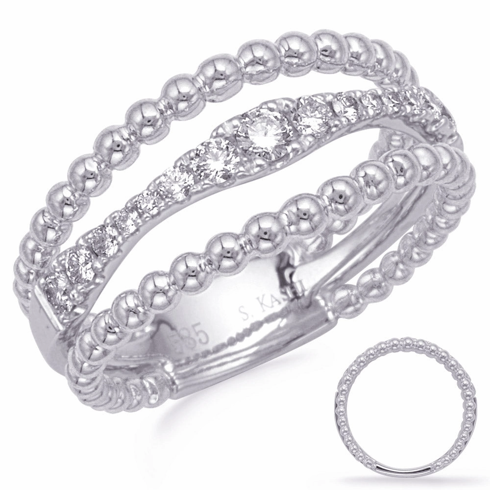 0.33 ctw. WHITE GOLD DIAMOND FASHION RING D4739WG