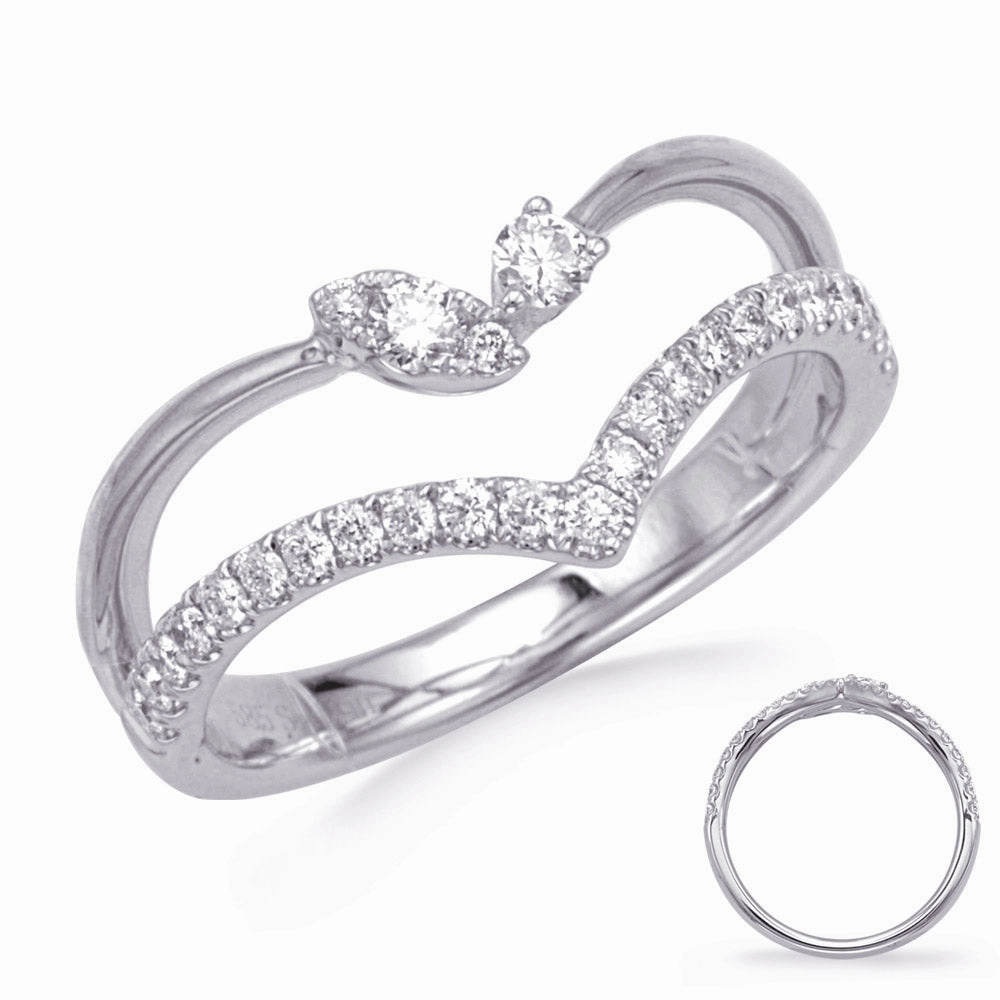 0.35 ctw. WHITE GOLD DIAMOND RING D4786WG