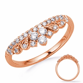 0.36 ctw. ROSE GOLD DIAMOND RING D4780RG