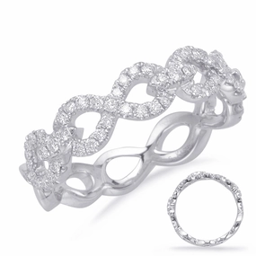 0.36 ctw. WHITE GOLD DIAMOND FASHION RING D4656WG