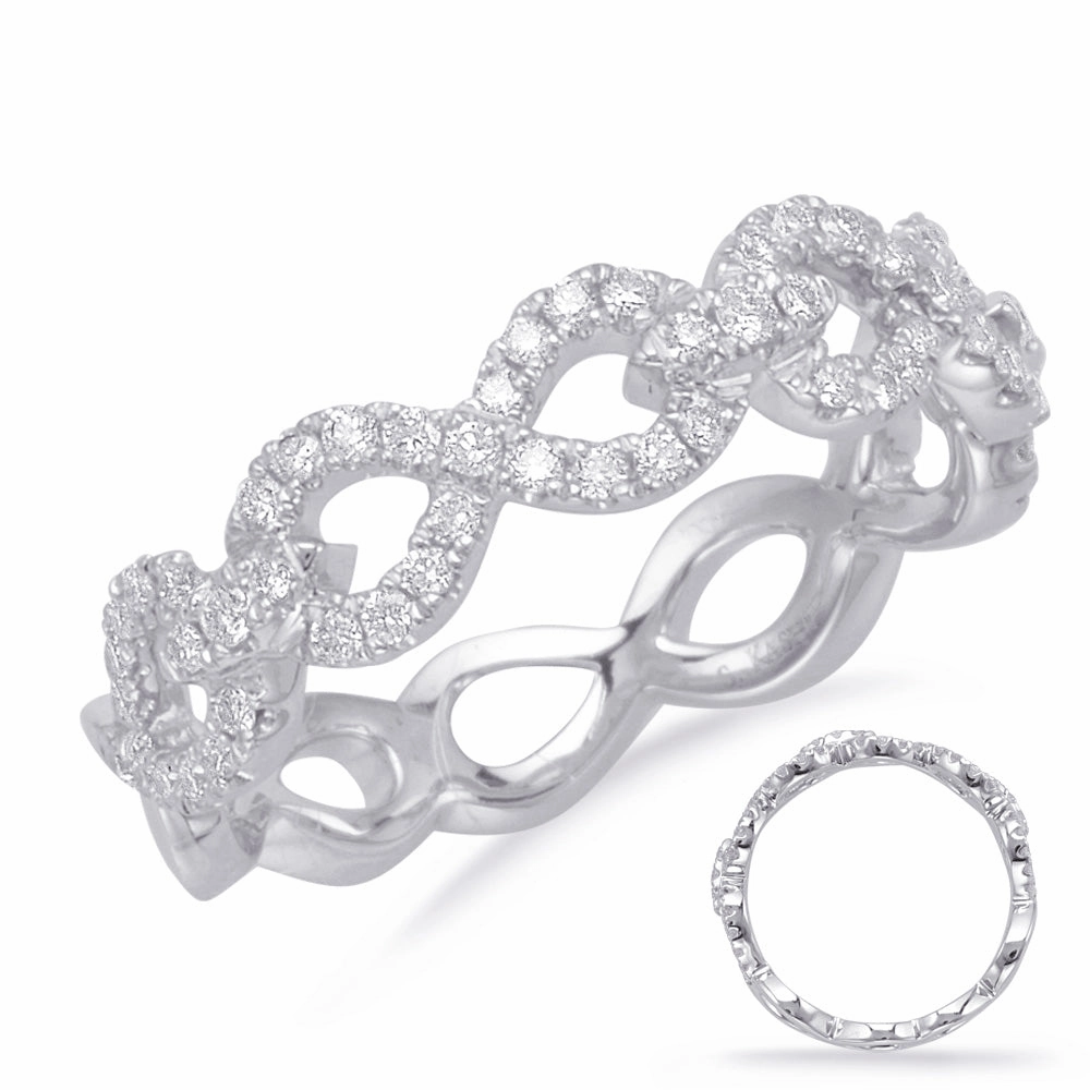 0.36 ctw. WHITE GOLD DIAMOND FASHION RING D4656WG