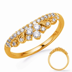 0.36 ctw. YELLOW GOLD DIAMOND RING D4780YG