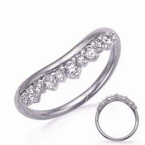 0.40 ctw. WHITE GOLD DIAMOND RING D4807WG
