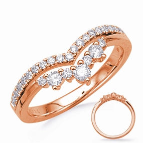 0.44 ctw. ROSE GOLD DIAMOND RING D4812RG