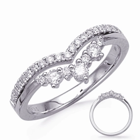 0.44 ctw. WHITE GOLD DIAMOND RING D4812WG