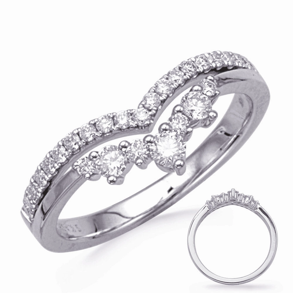 0.44 ctw. WHITE GOLD DIAMOND RING D4812WG