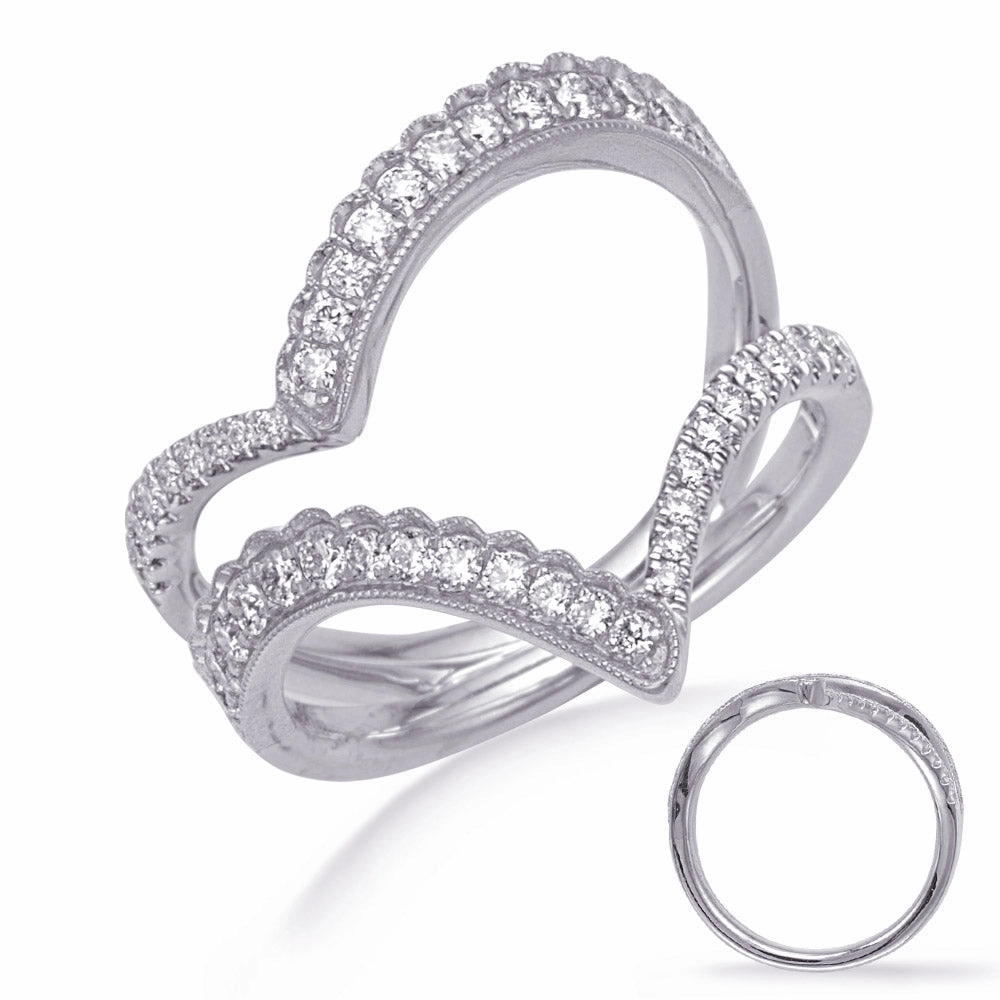 0.47 ctw. WHITE GOLD DIAMOND FASHION RING D4756WG