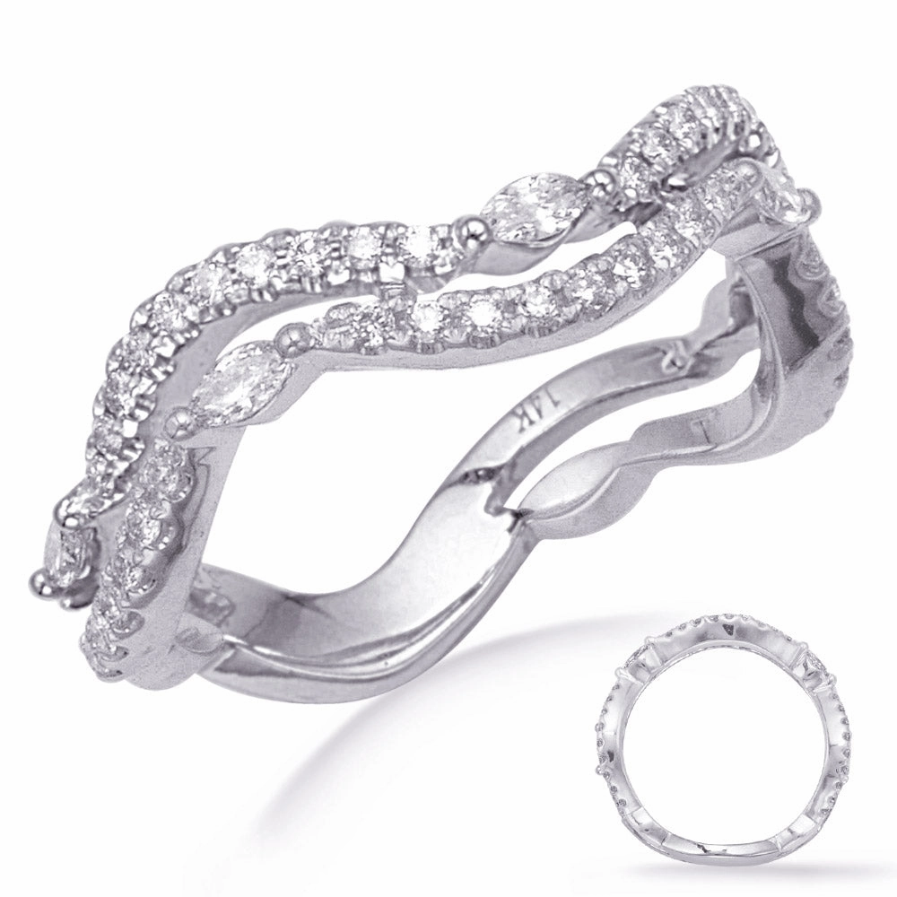 0.47 ctw. WHITE GOLD DIAMOND FASHION RING D4760WG