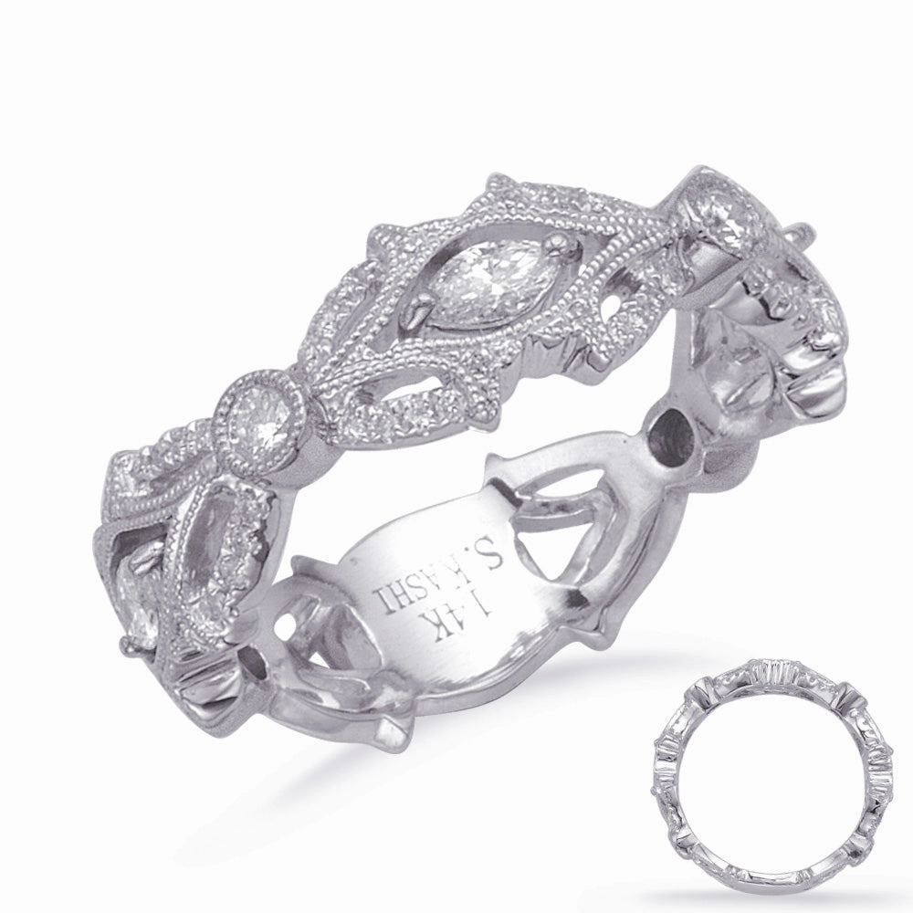 0.48 ctw. WHITE GOLD DIAMOND FASHION RING D4711WG