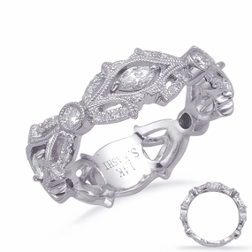 0.48 ctw. WHITE GOLD DIAMOND FASHION RING D4711WG