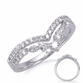 0.48 ctw. WHITE GOLD DIAMOND RING D4810WG