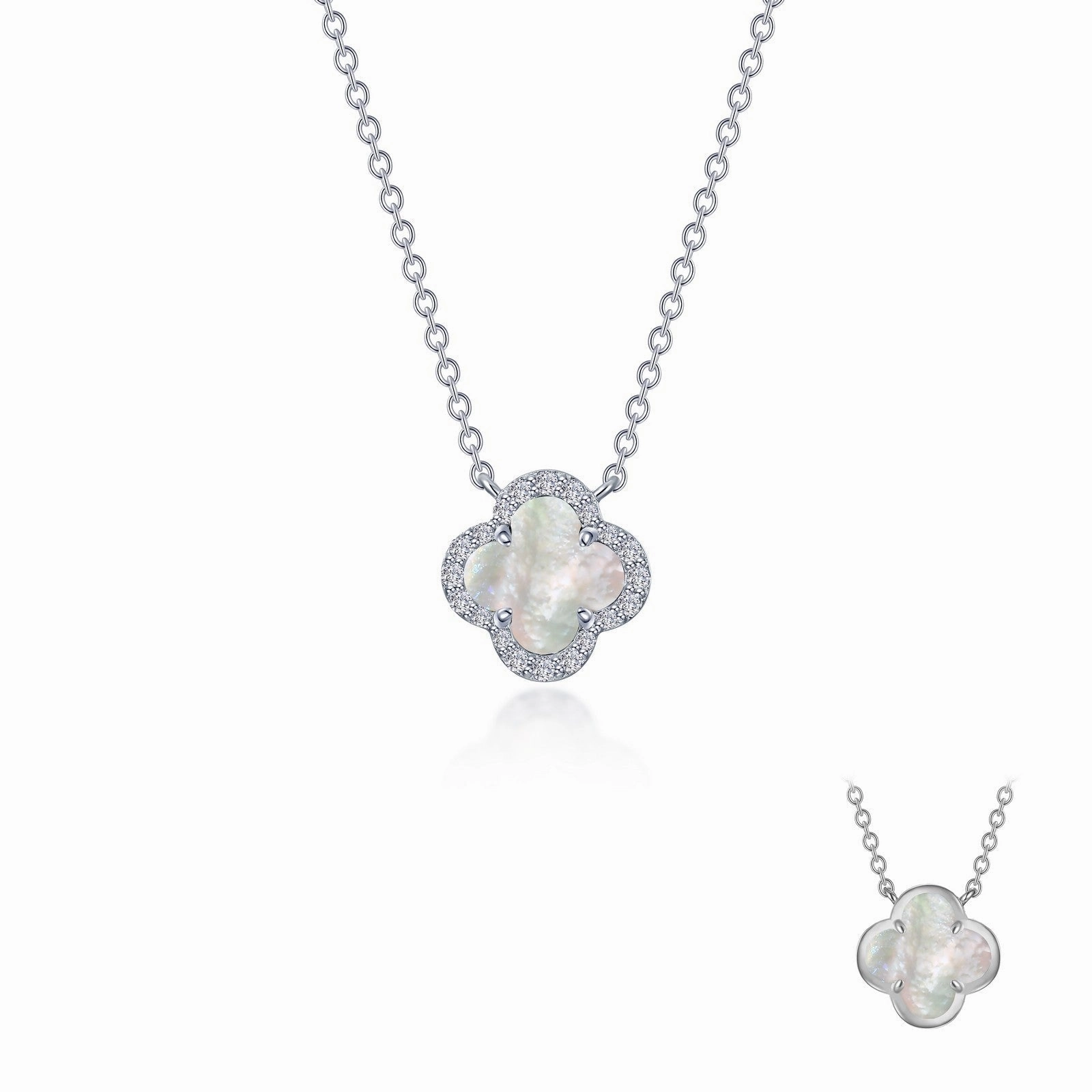 0.49 CTW Halo Necklace N0334MPP20