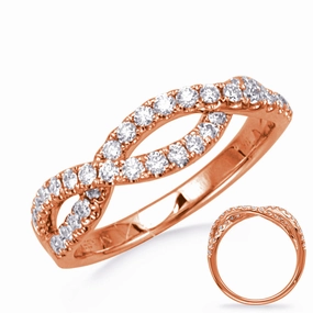 0.49 ctw. ROSE GOLD DIAMOND RING D4809RG