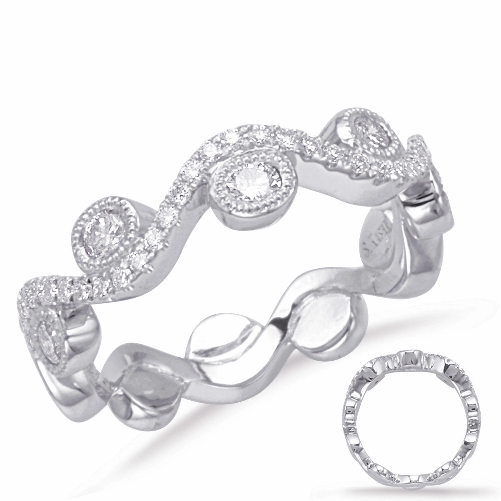 0.49 ctw. WHITE GOLD DIAMOND FASHION RING D4633WG