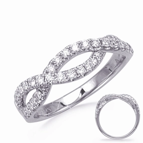 0.49 ctw. WHITE GOLD DIAMOND RING D4809WG