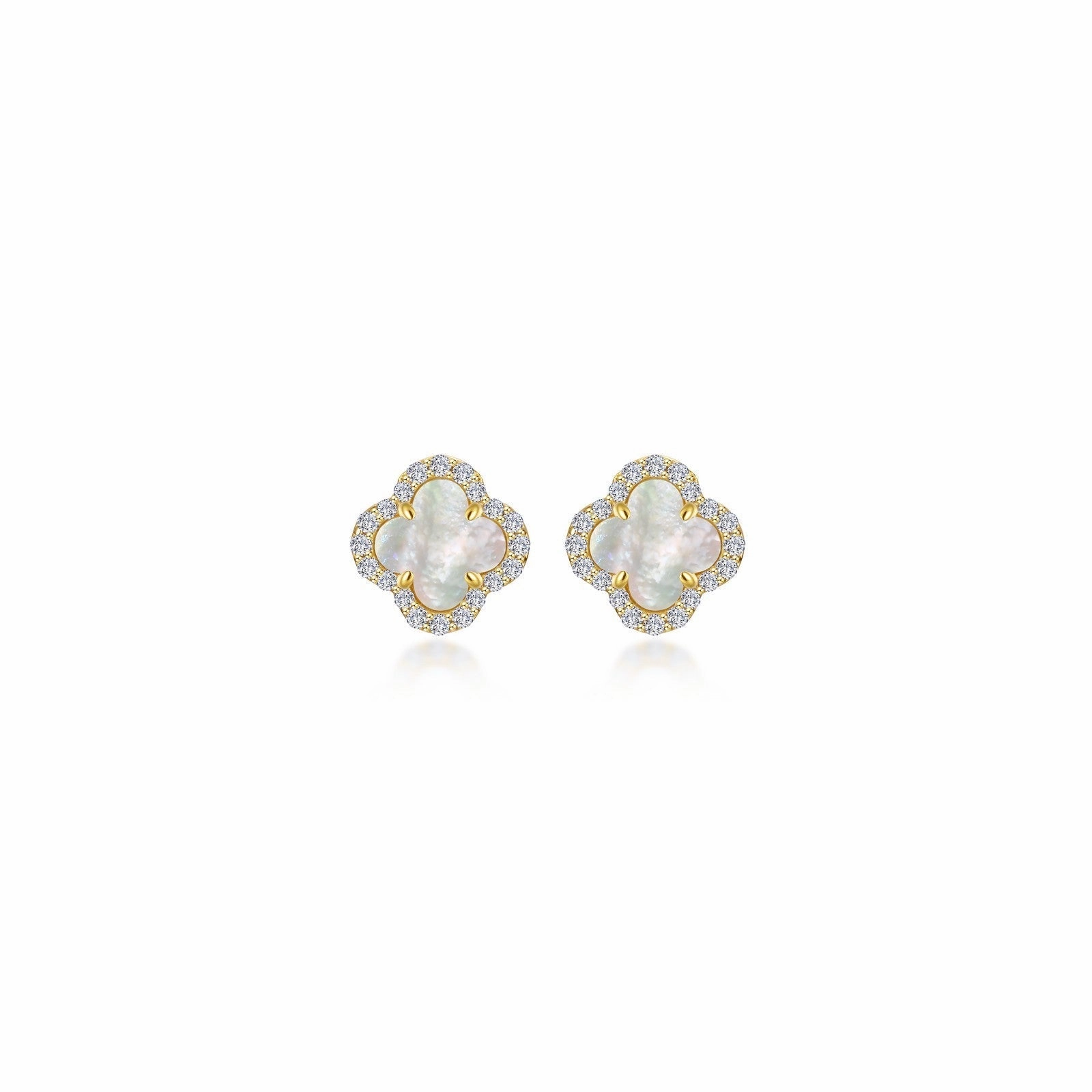 0.4 CTW Halo Stud Earrings E0609MPG00