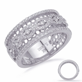 0.51 ctw. WHITE GOLD DIAMOND FASHION RING D4712WG