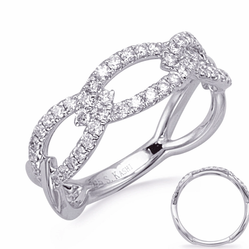0.51 ctw. WHITE GOLD DIAMOND RING D4795WG