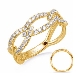 0.51 ctw. YELLOW GOLD DIAMOND RING D4795YG