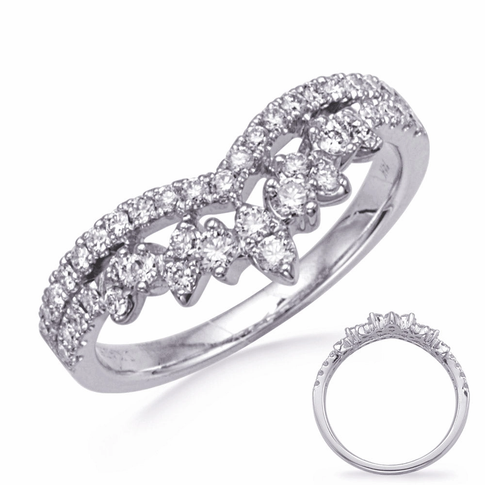 0.55 ctw. WHITE GOLD DIAMOND RING D4816WG