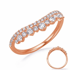0.56 ctw. ROSE GOLD DIAMOND RING D4778RG
