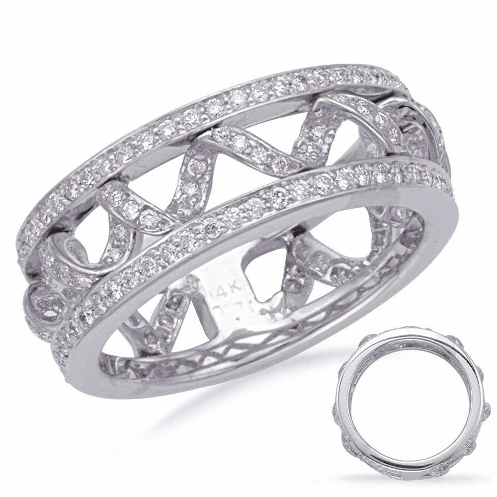0.56 ctw. WHITE GOLD FASHION RING D3803WG