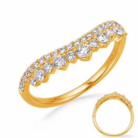 0.56 ctw. YELLOW GOLD DIAMOND RING D4778YG