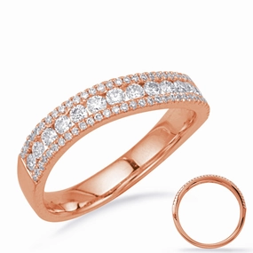 0.58 ctw. ROSE GOLD DIAMOND RING D4234RG