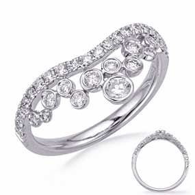 0.58 ctw. WHITE GOLD DIAMOND RING D4779WG
