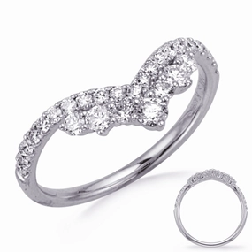 0.59 ctw. WHITE GOLD DIAMOND RING D4781WG