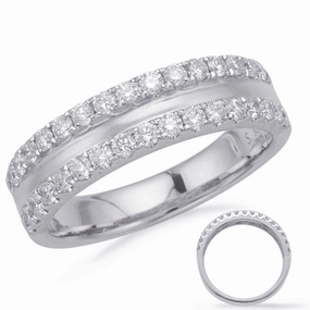 0.62 ctw. WHITE GOLD DIAMOND FASHION RING D4685WG
