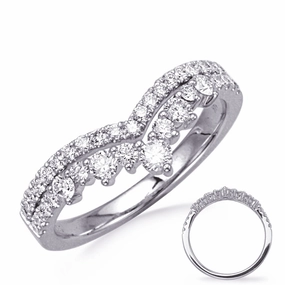 0.63 ctw. WHITE GOLD DIAMOND RING D4811WG