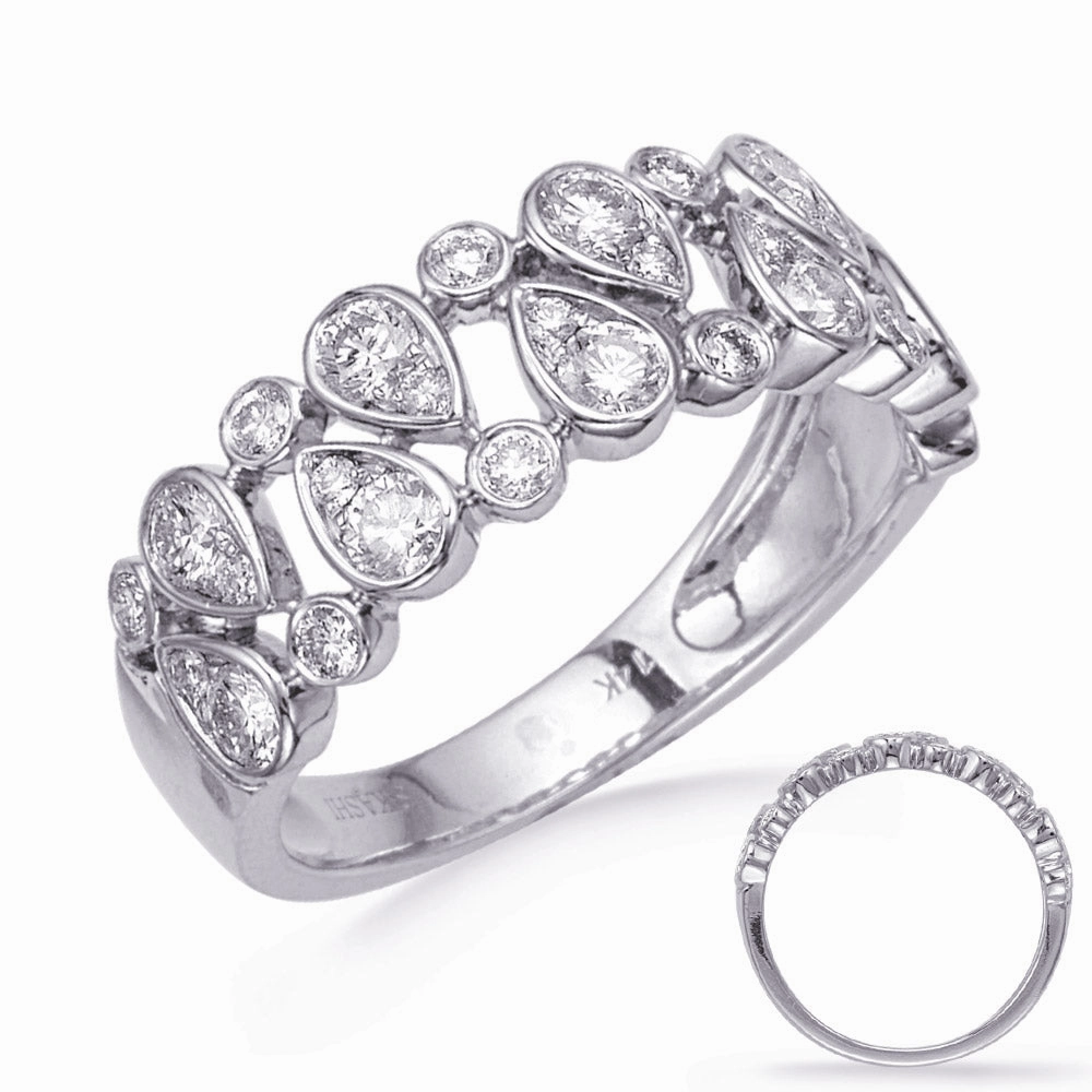 0.80 ctw. WHITE GOLD DIAMOND FASHION RING D4751WG