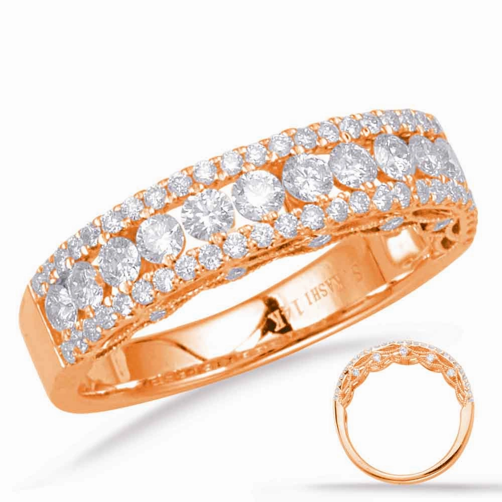 0.93 ctw. ROSE GOLD DIAMOND FASHION RING D4640RG