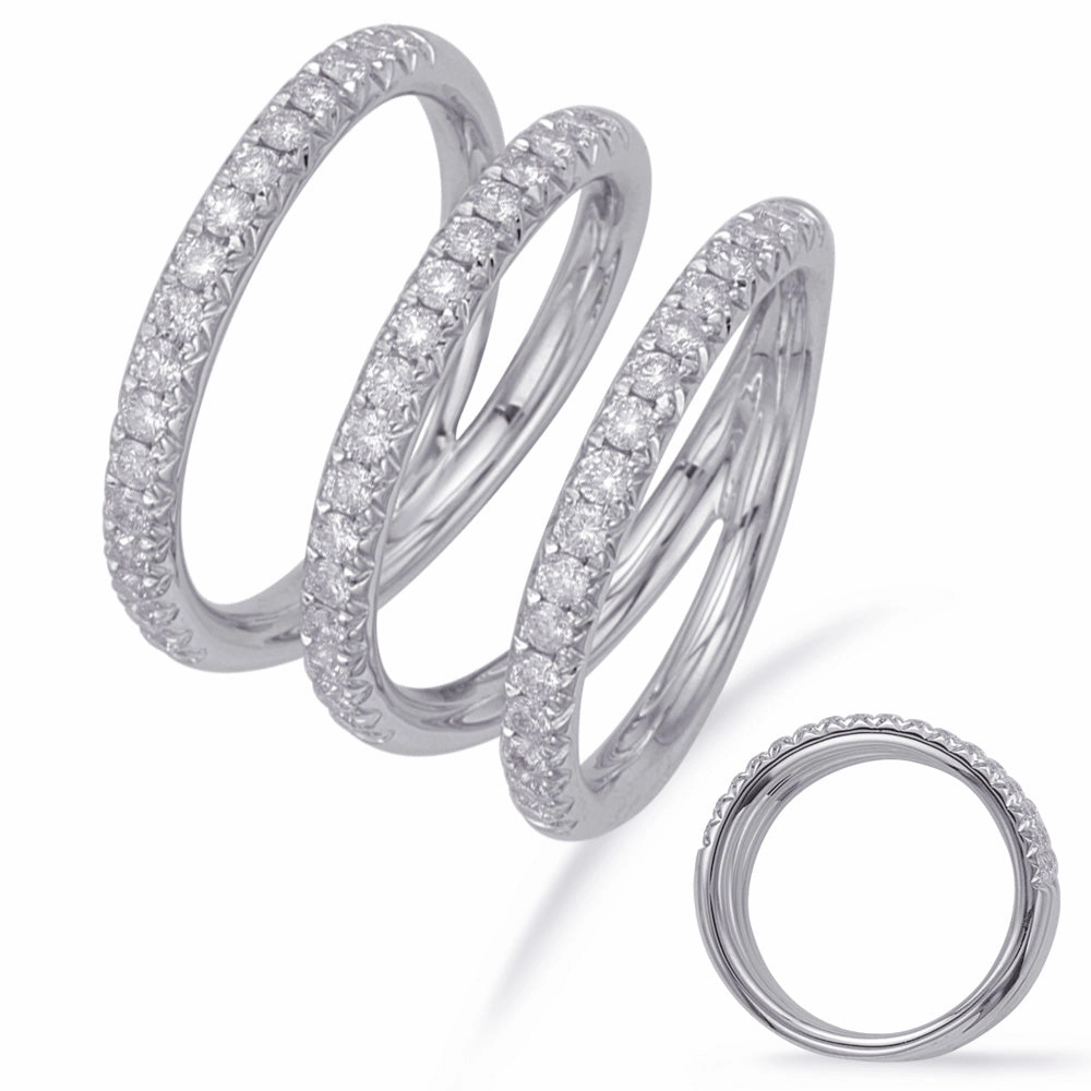 0.93 ctw. WHITE GOLD DIAMOND FASHION RING D4693WG