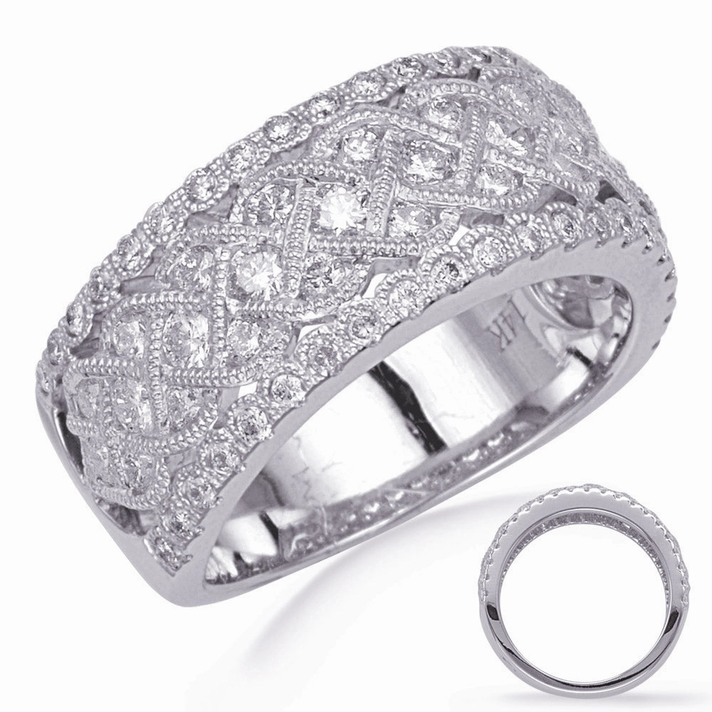 0.94 ctw. WHITE GOLD DIAMOND RING D4758WG