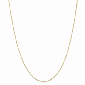 10k 1.15mm Carded Cable Rope Chain | 10K9RY