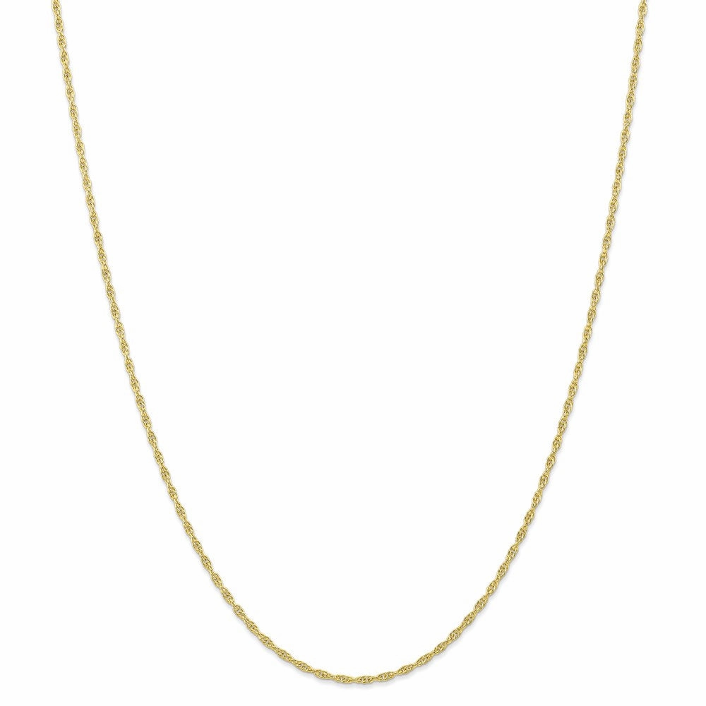 10k 1.55mm Carded Cable Rope Chain | 10K11RY